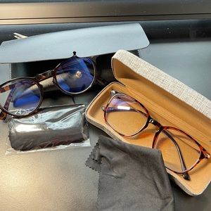 NwOT. 2 blue-light-blocking glasses.